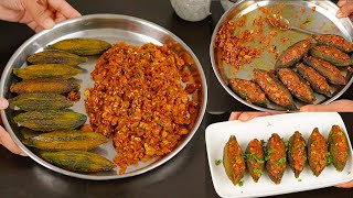 बिना कड़वाहट के पंजाबी स्टाइल भरवा करेला  Punjabi Bharwa Karela Recipe Karela Recipe KabitasKitchen [upl. by Weinman]