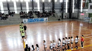 SAN FERNANDO HANDBALL Damas Juniors vs SAG Polvorines [upl. by Relyk]