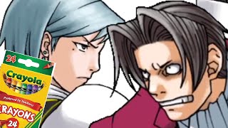 Franziska Von Karma draws Miles Edgeworth [upl. by Lauder]