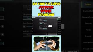 Joystick Not Working Properly Problem Solved🤫 bgmijoystickstuckproblem jigglelikejonathan bgmi [upl. by Pattison]