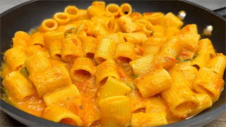 The best tomato pasta in just a few minutes You will do it every day Easy and delicious recipe [upl. by Natsud]