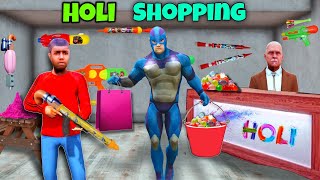 Rope Hero Tipson Holi Shopping In Gta 5  Rope Hero Vice Town  Gta V Rope Hero Black Spider 20 [upl. by Mairb]