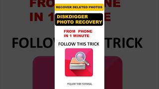 Recover deleted photos Disk digger photo recovery app । Deleted photo recovery [upl. by Divadleahcim]