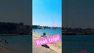 Rhodes day trip🇬🇷rhodes greece marmaris turkey greek boattrip greekfood travel holiday [upl. by Wolsniw]