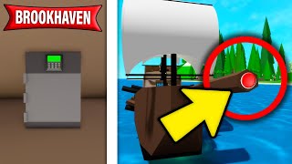 TOUS LES SECRETS DE LA MISE À JOUR DES BATEAUX PIRATES ET ANIMAUX SUR BROOKHAVEN ROBLOX [upl. by Ymled]