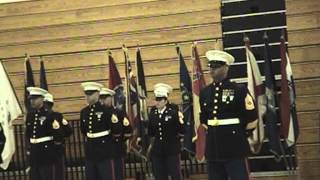 Retirement Ceremony for Master Gunnery Sergeant Johnny E Clark PT2 [upl. by Yrocal791]