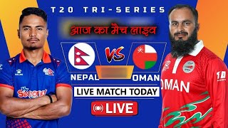 Nepal vs Oman Live T20 Nepal vs Oman Live score Nep vs Omn Live Score Nepal Cricket Live T20 [upl. by Akinajnat570]