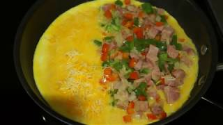 Western Omelet Easy Step By Step Chef [upl. by Land]