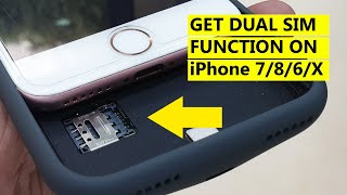 DUAL SIM CASE FOR iPHONE 7  8  KRIMSTON TWO REVIEW [upl. by Enelez]