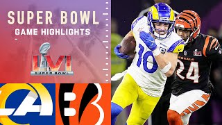 Rams vs Bengals  Super Bowl LVI Game Highlights [upl. by Gustafson]