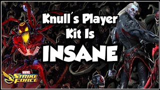 YOUR KNULL KIT REVEALED  INSANE SYMBIOTE TEAM COMING  ENRARGED CARNAGE  Marvel Strike Force [upl. by Nerti]