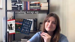 june reading wrap up  literary fiction fantasy [upl. by Lesh]