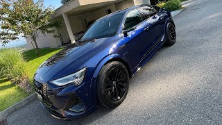 My Audi etron S after 6 months What I likedislike [upl. by Stortz565]