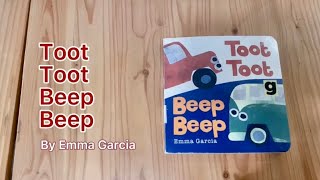 Toot Toot Beep Beep by Emma Garcia  Book Preview  Unboxing [upl. by Drucie729]