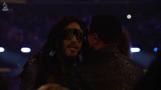 Watch LENNY KRAVITZ amp Audience Reactions At The 2024 GRAMMYs [upl. by Sands402]