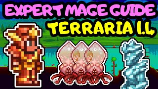 TERRARIA EXPERT MAGE PROGRESSION GUIDE 6 Terraria Mage Guide for Beginners Hardmode Guide [upl. by Iliak556]