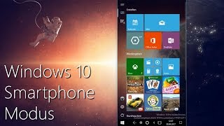 Windows 10 Redstone 3 CShell  Erster Eindruck vom Smartphone Modus und Project NEON [upl. by Yrrep]