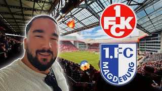 AUFHOLJAGD FAST PERFEKT 😱🔥 1 FC Kaiserslautern vs 1 FC Magdeburg  Stadionvlog 🏟⚽️ [upl. by Odnalra348]