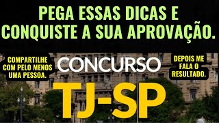 PEGA ESSAS DICAS e Garanta a sua aprovação Concurso Escrevente Técnico Judiciário [upl. by The]