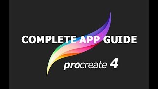 Procreate 4 tutorial  A complete app guide for iPad artists [upl. by Annorah336]