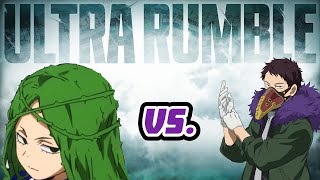 Overhaul vs Ibara  Matchup Highlight  My Hero Ultra Rumble [upl. by Aisekal]