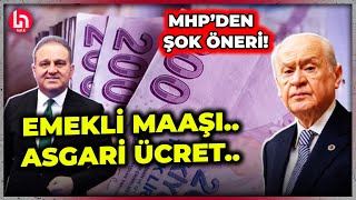 MHPden dikkat çeken asgari ücret ve emekli maaşı önerisi Ekrem Açıkel aktardı [upl. by Lerim]