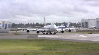 Cargolux Boeing 7478 Delivery [upl. by Roberson751]