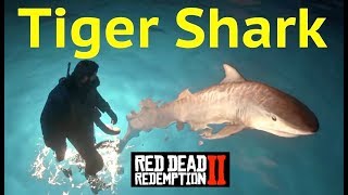 Tiger Shark Location in Red Dead Redemption 2 RDR2 Guarma Peaks and FerDeLance Snake [upl. by Basham237]