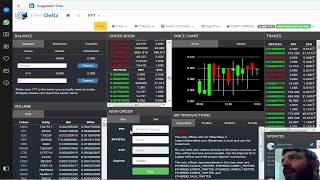 ظهور عملة جديدة هي فرصة لكسب المال من خلال تداول العملات رقمية على منصة etherdelta [upl. by Caputo]