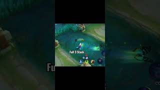 Fast Clear Creps in mid with 3 stack By RenzTV foryou mlbb shortvideo [upl. by Daigle]