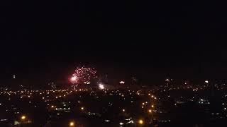 Waipahu New Year 2018 fireworks [upl. by Arrotal524]