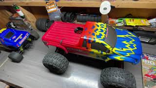 Does The XTM Mammoth Monster Truck Run   subscribe nitro rc truck xtm [upl. by Adiuqal]