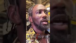 Terence Crawford reacts to Joshua KO Loss vs Dubois [upl. by Wittie]