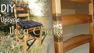 How to Upcycle Ikea kitchen Chair  Part 2 Painting [upl. by Jenelle]