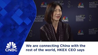 We are connecting China with the rest of the world HKEX CEO says [upl. by Ruyam412]