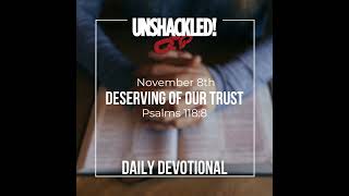 Deserving Of Our Trust [upl. by Enelec]