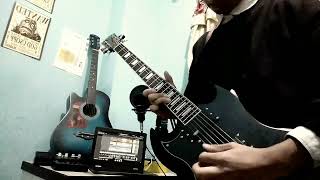 Bohemian Rhapsody guitar cover with NUXMG 300 V8 sound card and bandlab [upl. by Liana335]