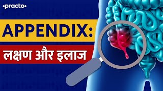 Appendix What Are Symptoms of Appendicitis  Appendicitis Treatment In Hindi  Practo [upl. by Seraphine378]