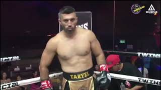 Taryel Jafarov vs Weerapat kanlangwai 29082024 Bridgerweigth bout bangkok thailand boxing [upl. by Atinoj178]