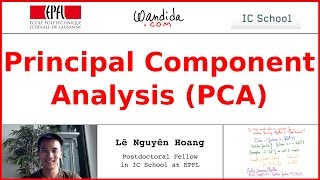 Principal Component Analysis PCA  Lê Nguyên Hoang [upl. by Gregoor]