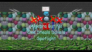 FNF Algebra But Dave Only Sings it [upl. by Eile]