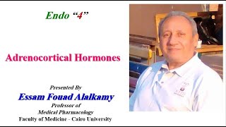 Endocrine Pharmacology 4 Adreno Cortical Hormones [upl. by Noffets]