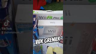 Vide Grenier Live jeuxvidéo gaming viralshort wii wiisports nintendo videgrenier brocante [upl. by Soulier]