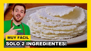 🔶 Como hacer TORTILLAS sin gluten de ARROZ  sin huevos y sin lácteos [upl. by Orlan843]