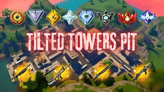 NEW MAP TILTED TOWERS PIT  Island Code in Description [upl. by Repooc]