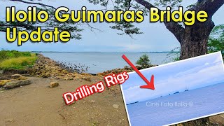 Iloilo Guimaras Bridge Update  Core Sampling  Drilling Rigs DED 2024 [upl. by Asirral]