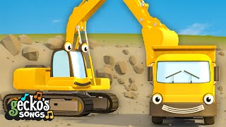 Dylan The Dump Truck Song  Geckos Garage Songs｜Kids Songs｜Trucks for Kids [upl. by Kcinimod447]