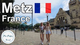 Metz France Culture and Heritage Walking Tour with Subtitles Long walk [upl. by Reneta81]