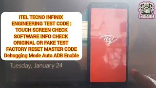 Itel Mobile Test Code  Itel Mobile Check Code  Secret Code For Itel Mobile [upl. by Joab]