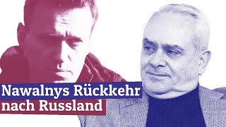 Warum kehrte Alexei Nawalny nach Russland zurück  Jacques Baud [upl. by Gurtner]